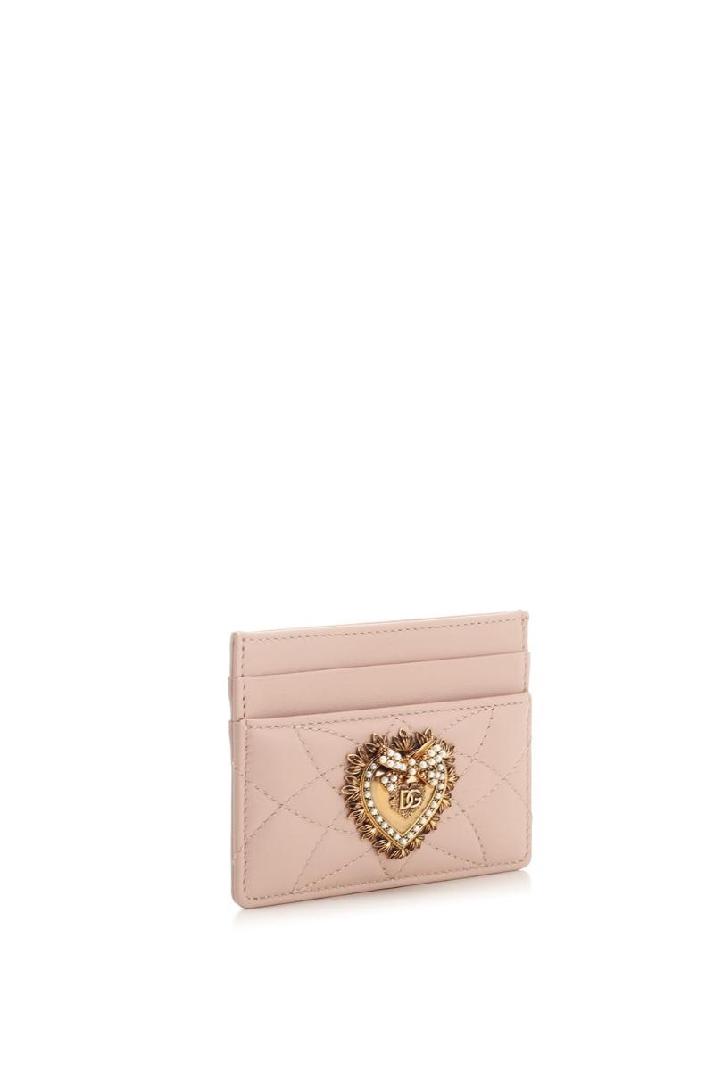 Dolce &amp; Gabbana돌체앤가바나 여성 클러치백 Card holder with metal heart