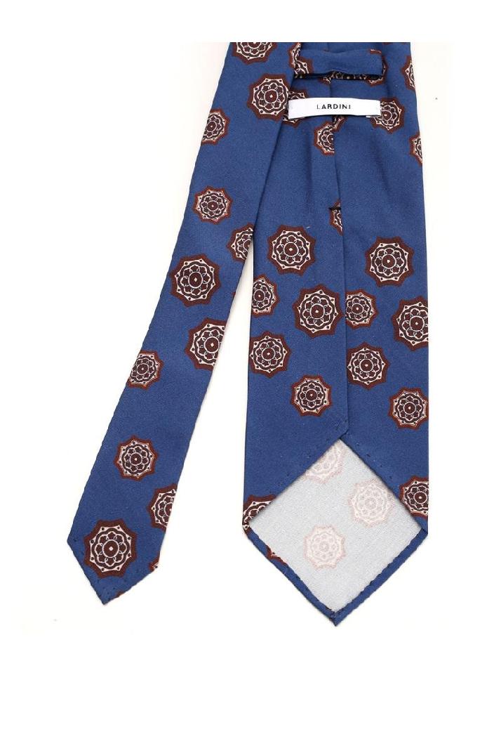 Lardini라르디니 남성 넥타이 Silk tie with Mandala