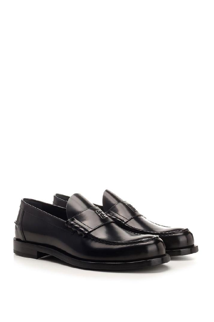 Givenchy지방시 남성 더비슈즈 brushed leather loafers