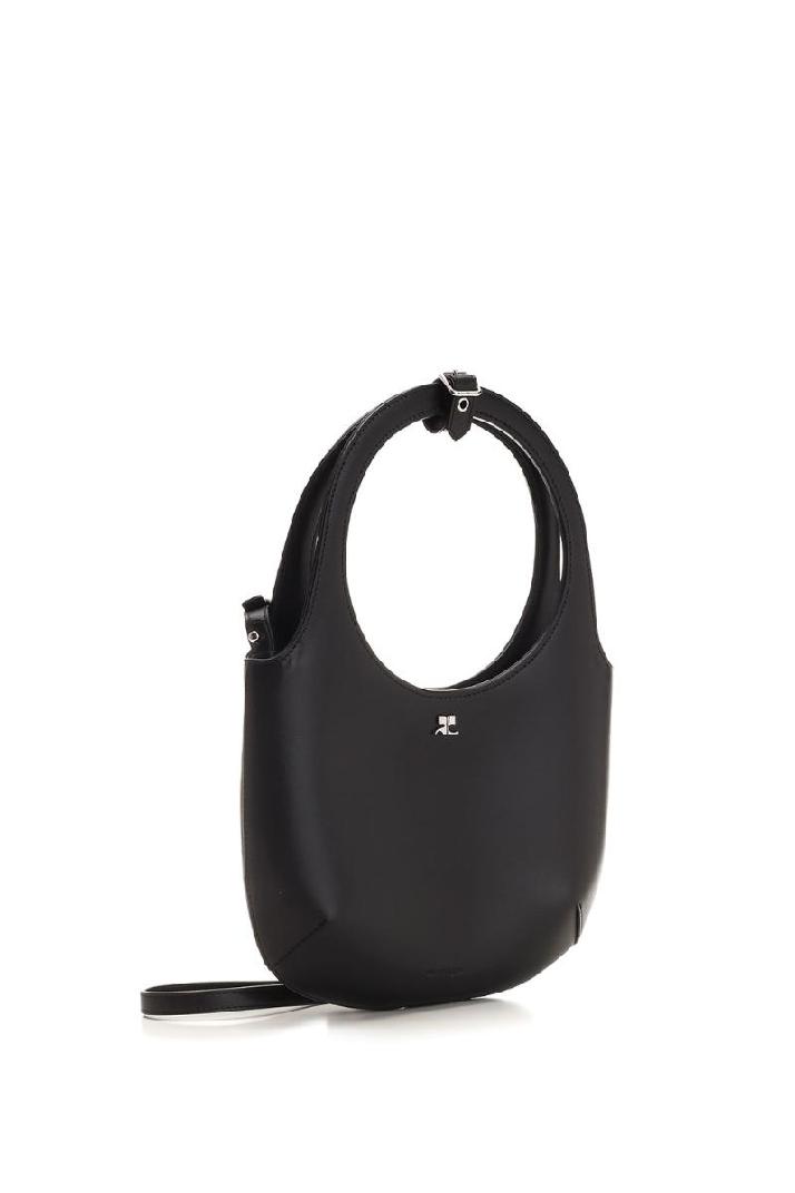Courreges꾸레쥬 여성 숄더백 Leather hobo bag