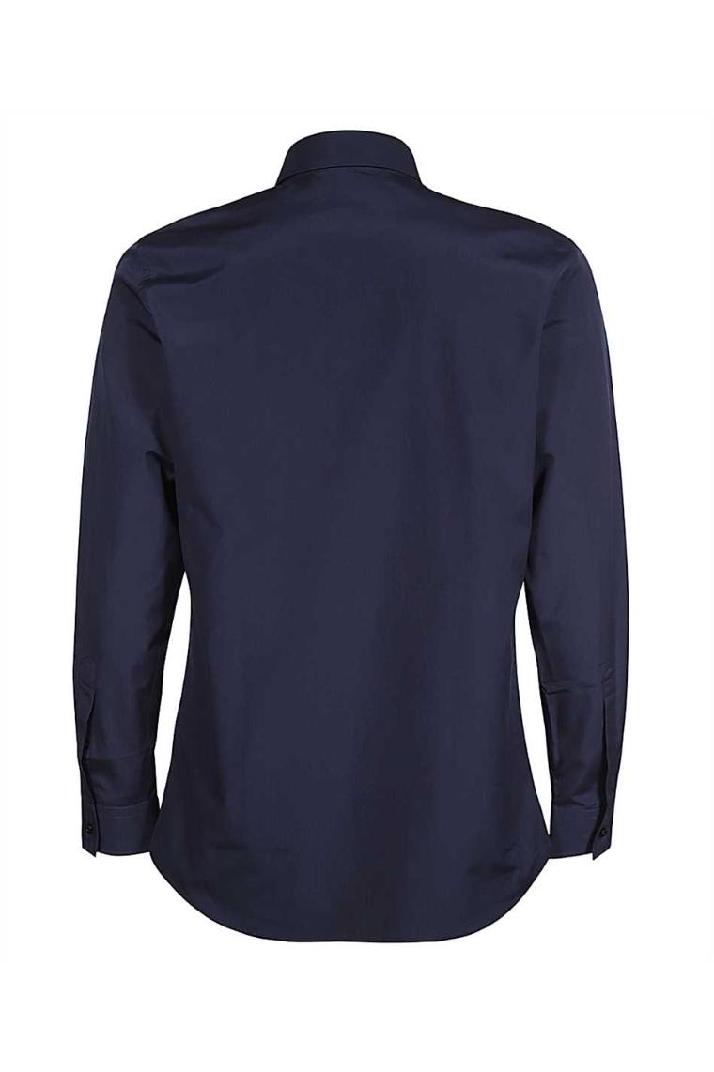 Moschino모스키노 남성 셔츠 Moschino A0221 7035 LOGO LONG-SLEEVE Shirt - Blue