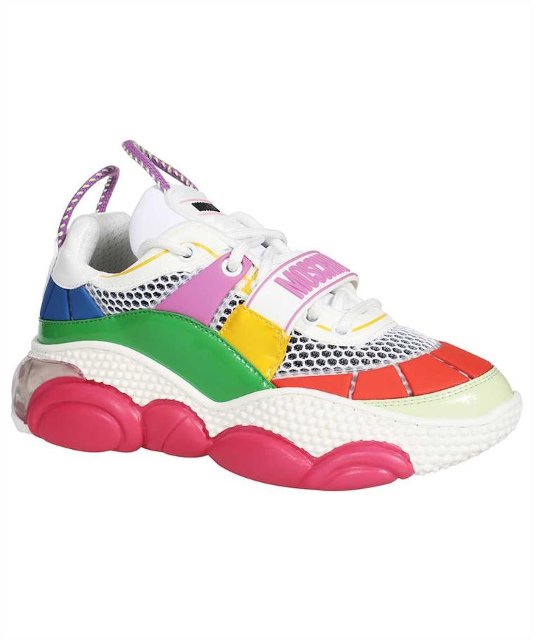 Moschino모스키노 여성 스니커즈 Moschino MA15563G1GM8310A FANTASY TEDDY-SOLE Sneakers - Multicolor