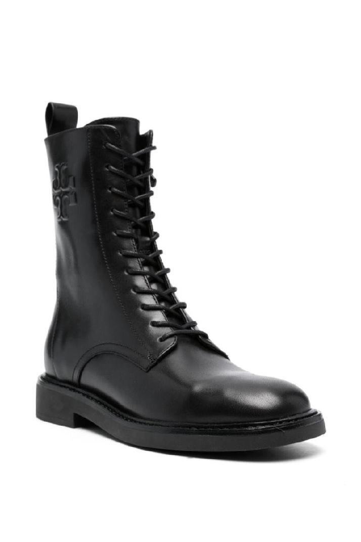 TORY BURCH토리버치 여성 부츠 DOUBLE T LEATHER COMBAT BOOTS