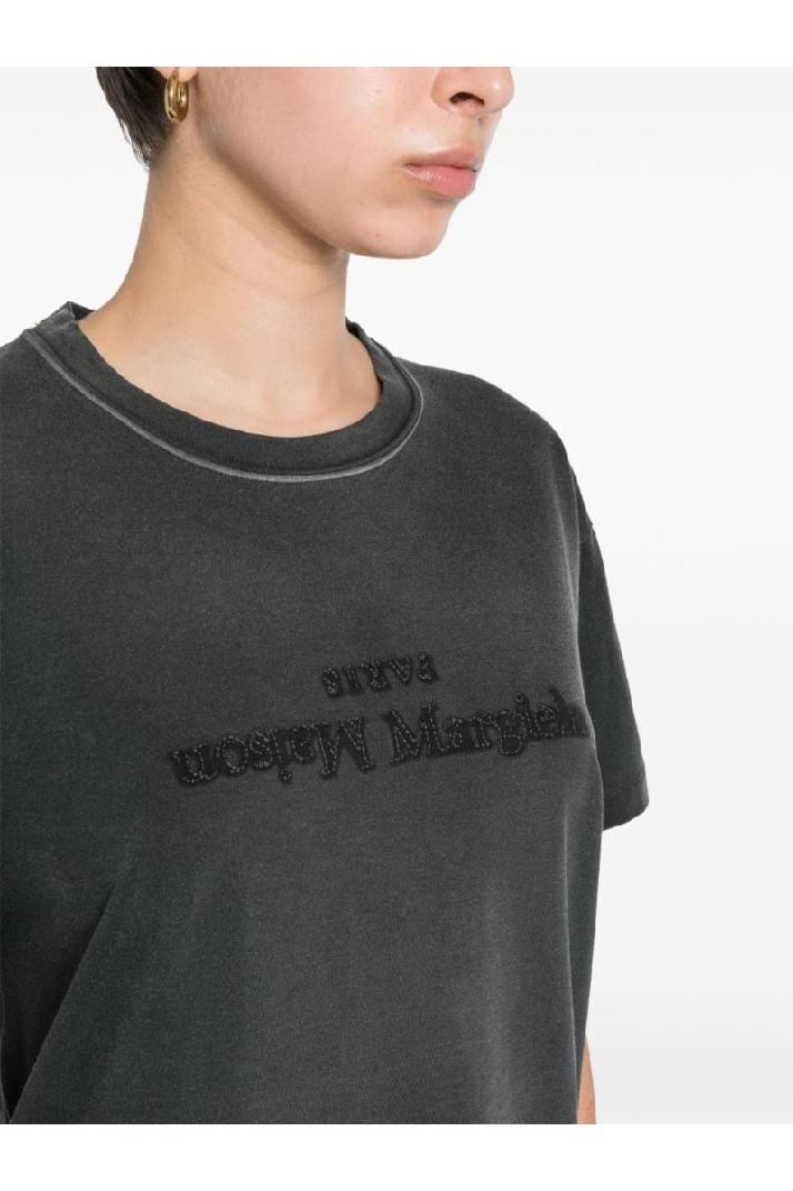 MAISON MARGIELA메종 마르지엘라 여성 티셔츠 LOGO COTTON T-SHIRT