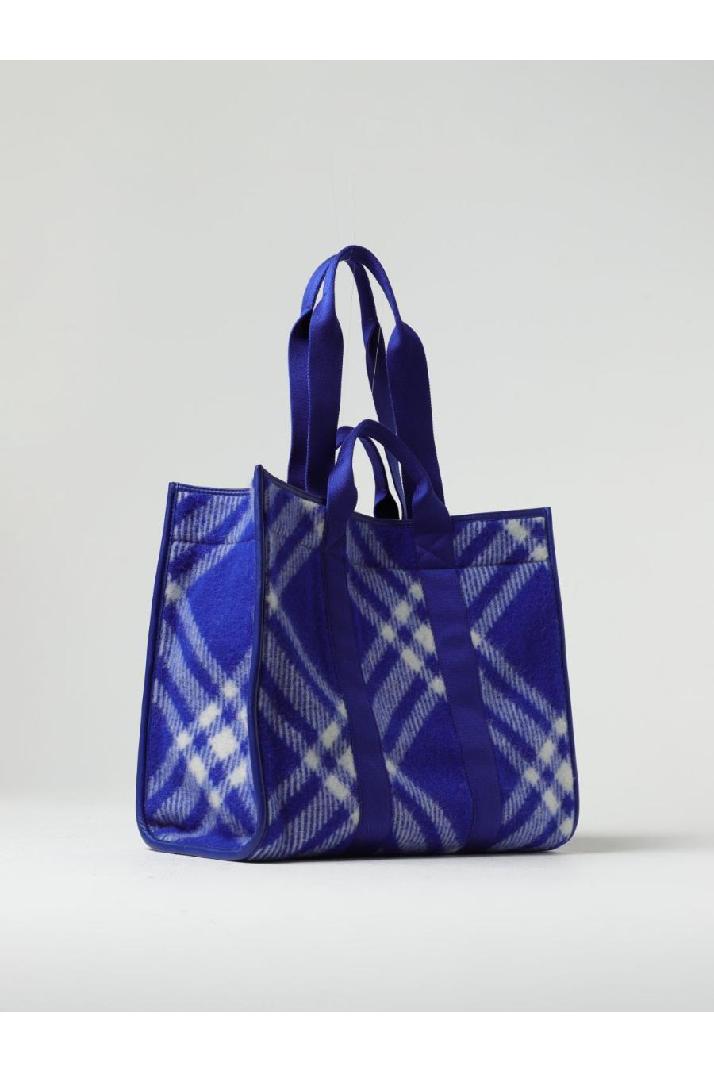 Burberry버버리 남성 토트백 Burberry bag in wool with jacquard check pattern