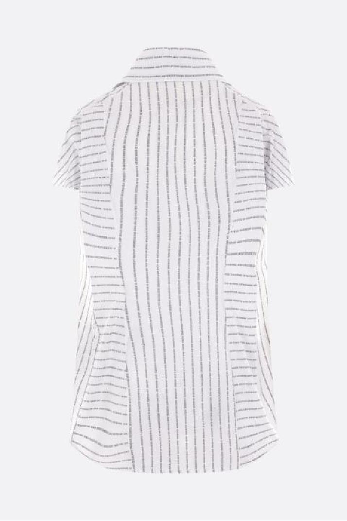 VIVIENNE WESTWOOD비비안웨스트우드 여성 셔츠 Bagatelle printed poplin short-sleeved shirt