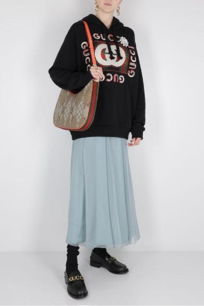 GUCCI구찌 여성 숄더백 Gucci Attache large shoulder bag in GG patchwork canvas