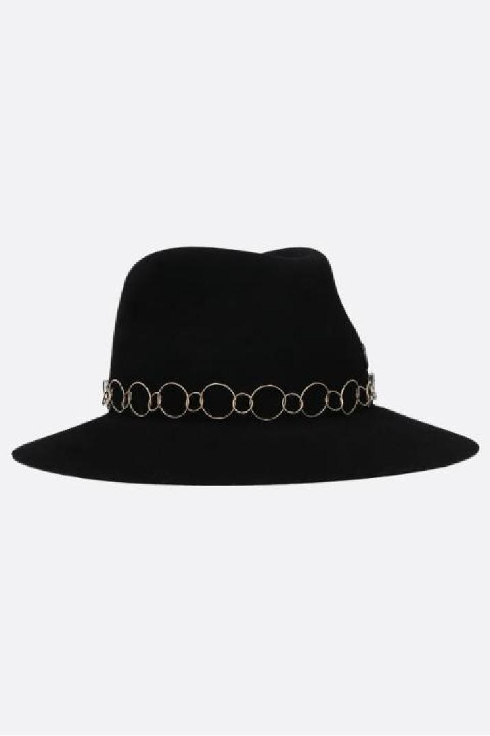 MAISON MICHEL메종미셸 여성 모자 Henrietta felt fedora hat