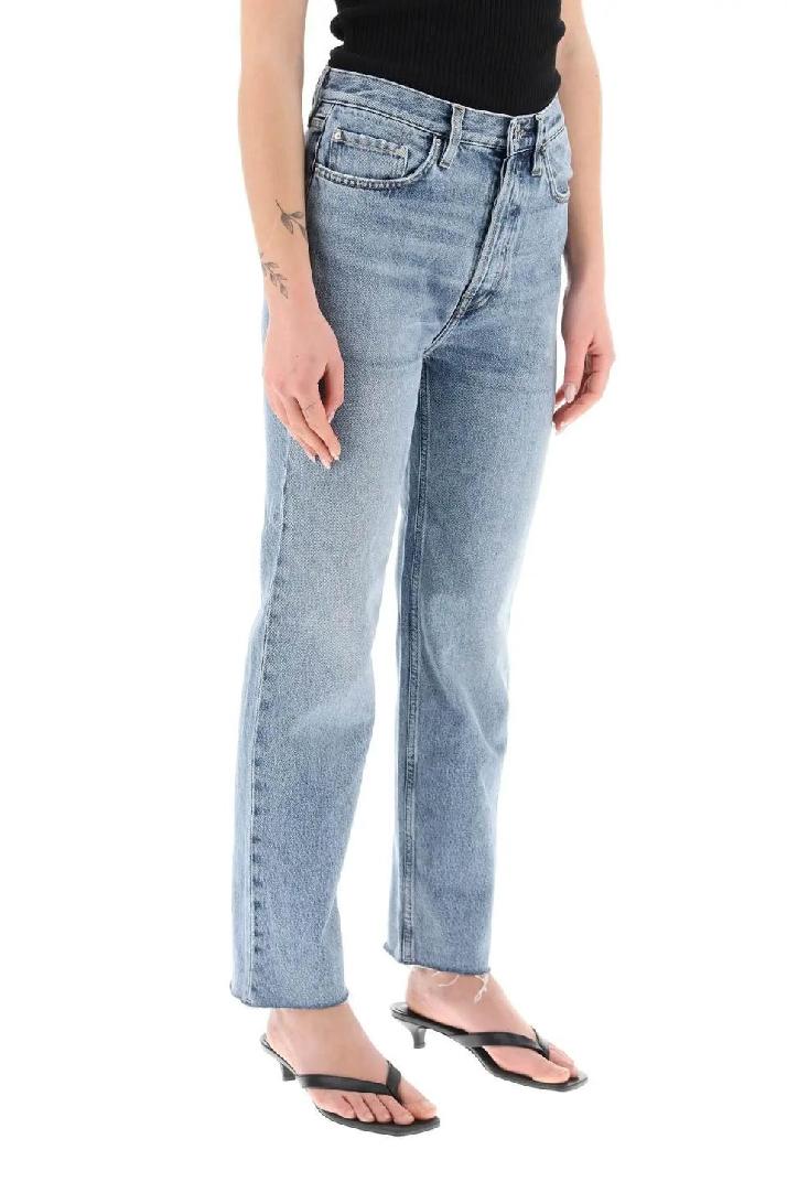 TOTEME토템 여성 청바지 classic cut jeans in organic cotton