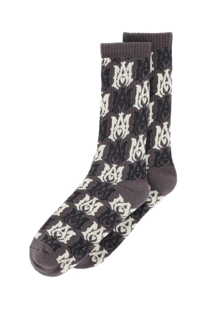 AMIRI아미리 남성 양말 socks with ma pattern