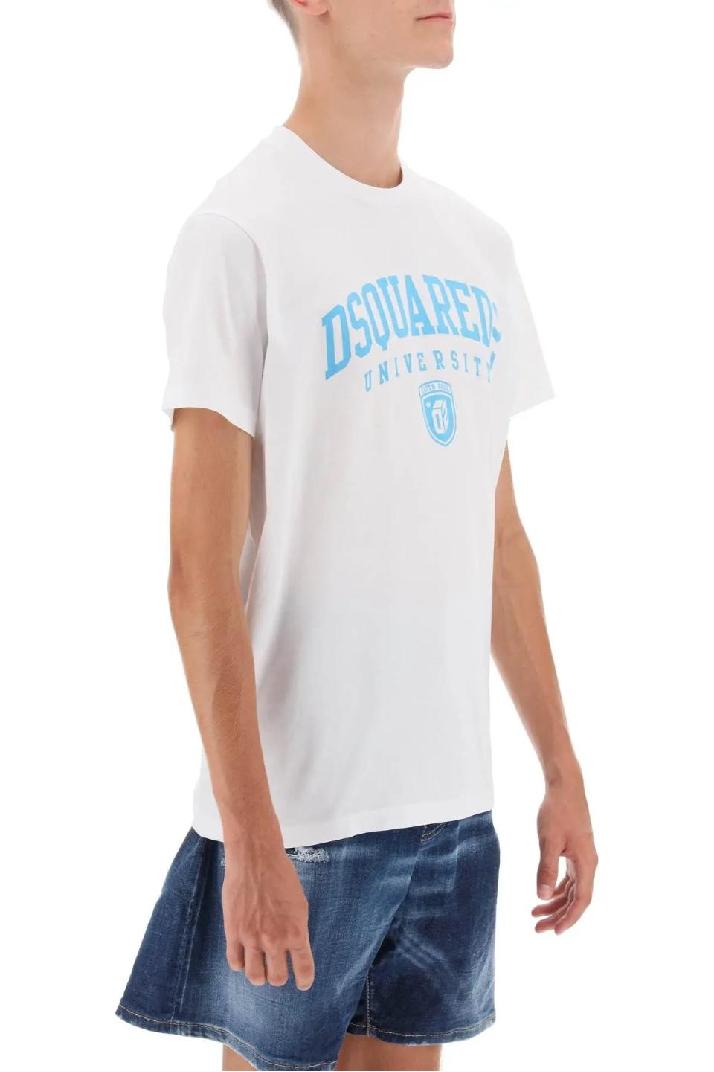 DSQUARED2디스퀘어드 2 남성 티셔츠 college print t-shirt
