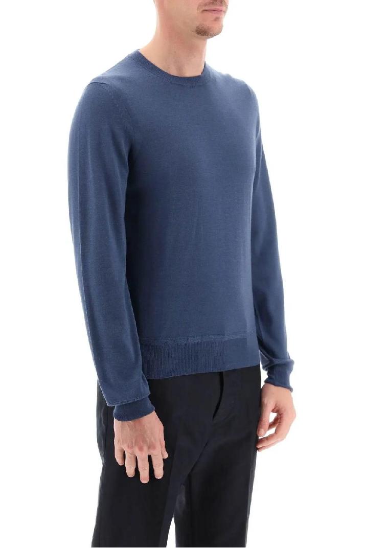 TOM FORD톰포드 남성 스웨터 light silk-cashmere sweater