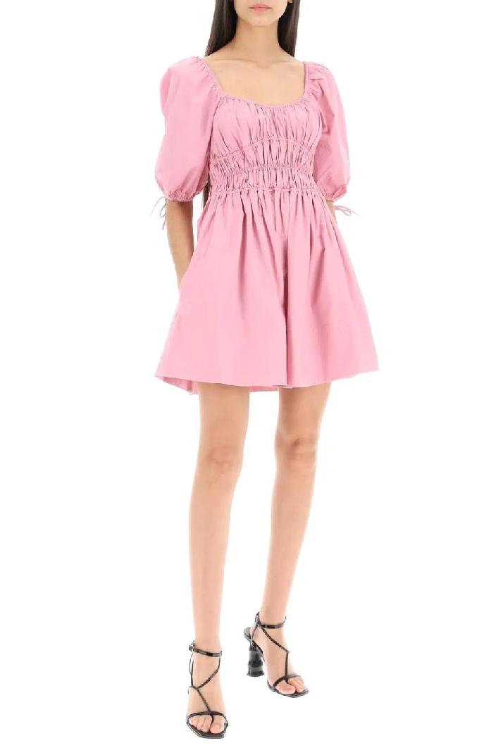 STAUD스타우드 여성 원피스 &#039;faye&#039; mini cotton dress