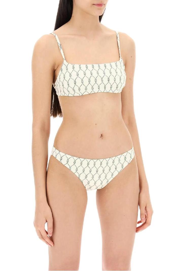 TORY BURCH토리버치 여성 수영복 printed bikini top for