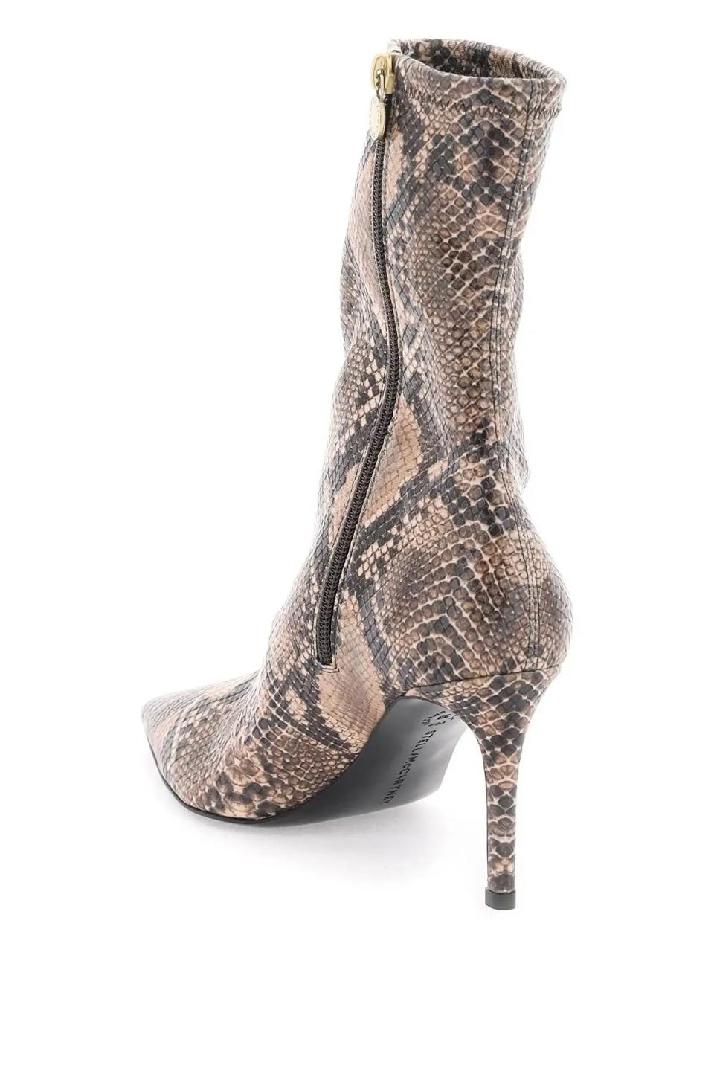 STELLA McCARTNEY스텔라맥카트니 여성 부츠 python print ankle boots