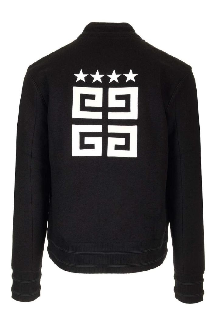 Givenchy지방시 남성 자켓 Black &quot;4G Stars&quot; bomber jacket