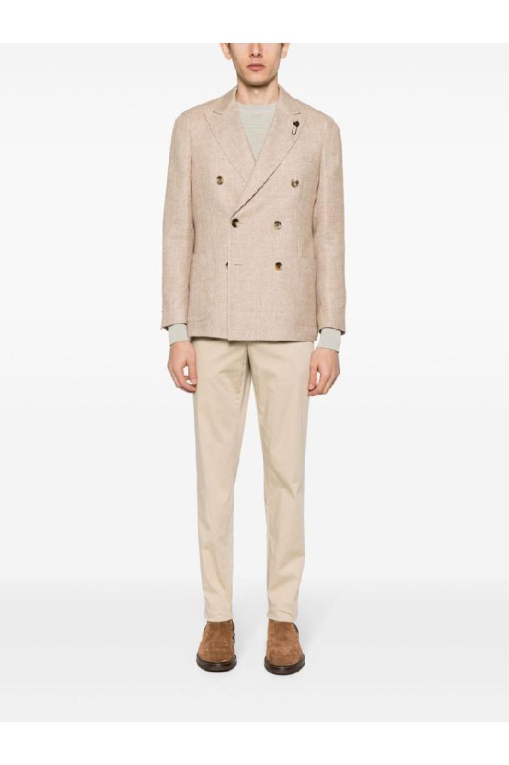 Lardini라르디니 남성 자켓 Light beige linen blazer