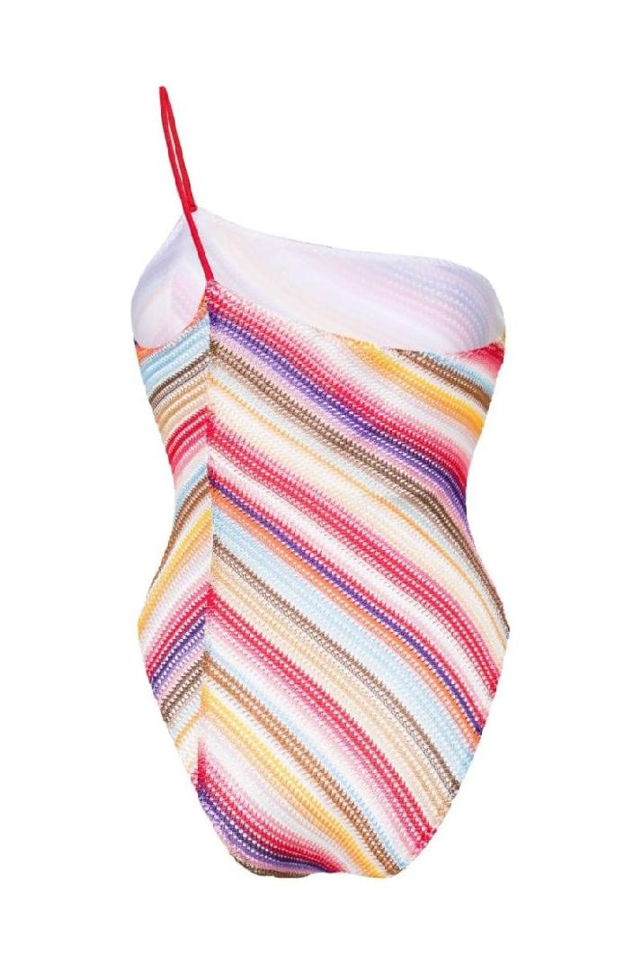 Missoni미쏘니 여성 수영복 Striped crochet one-piece swimsuit