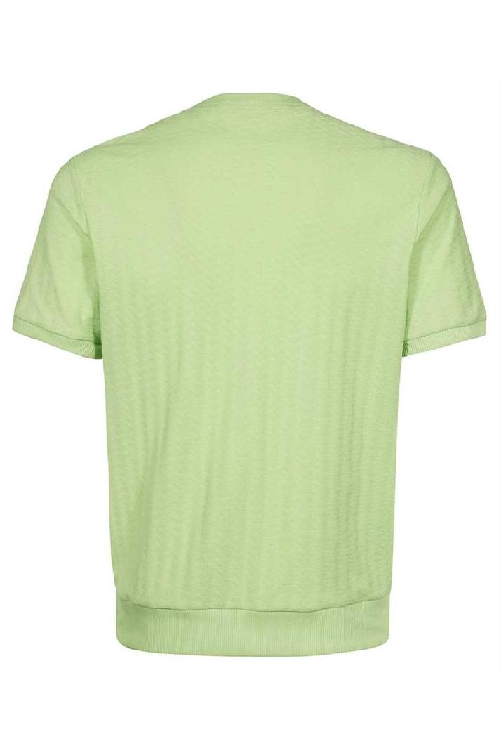 Moschino모스키노 남성 티셔츠 Moschino A0716 2045 HAWAIIAN PRINT JACQUARD JERSEY T-shirt - Green