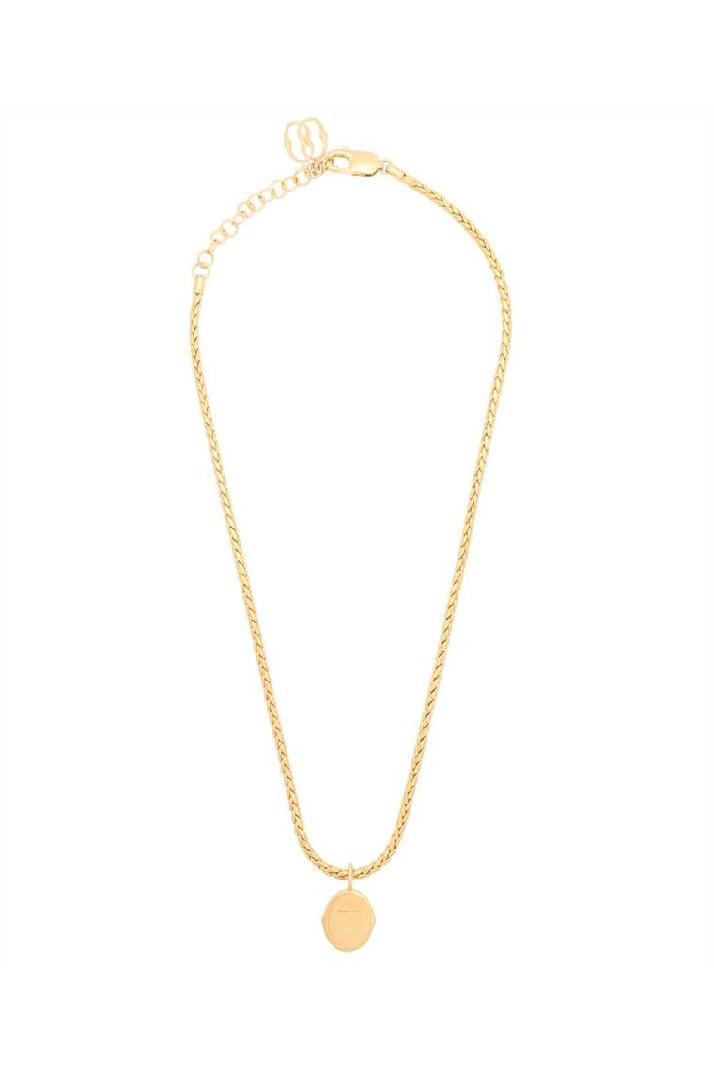 Bally발리 여성 목걸이 Bally WLJ010 MT007 FRAME OUTLINE Necklace - Gold