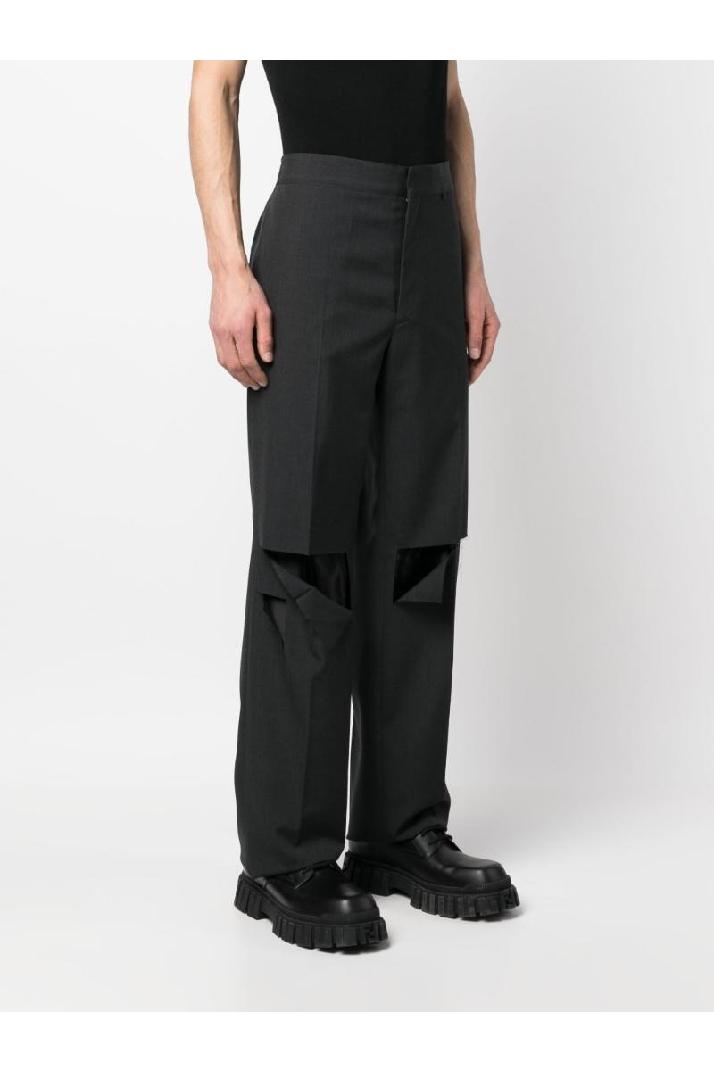 GIVENCHY지방시 남성 바지 RIPPED WOOL TROUSERS