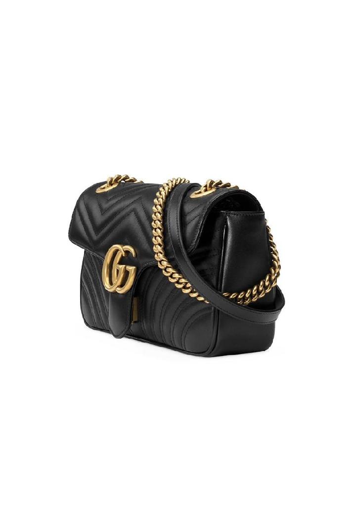 GUCCI구찌 여성 숄더백 GG MARMONT SMALL LEATHER SHOULDER BAG