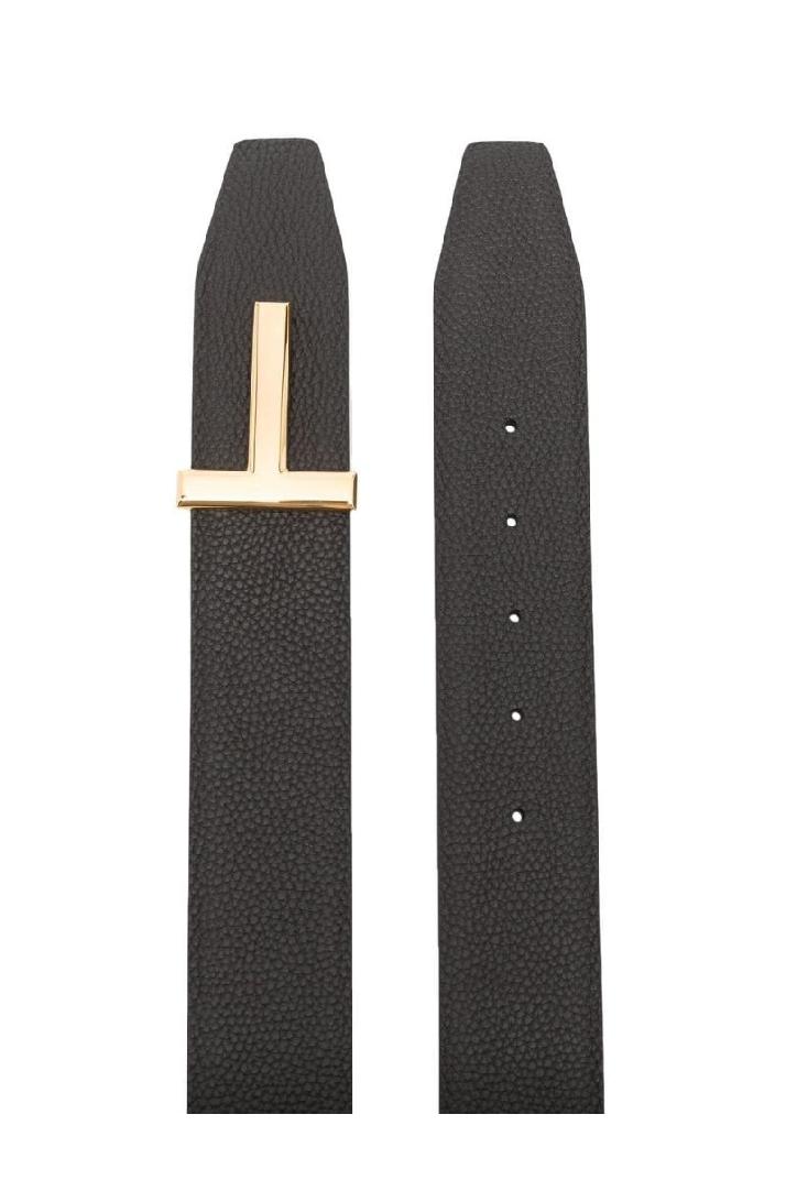 TOM FORD톰포드 남성 벨트 T ICON REVERSIBLE LEATHER BELT
