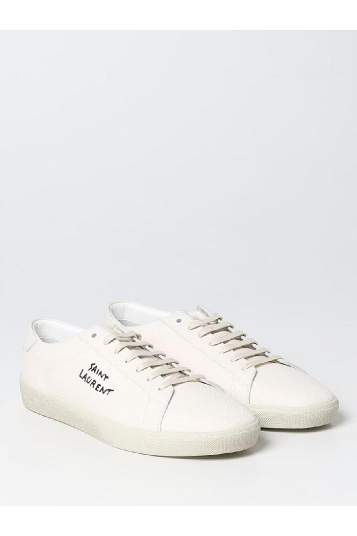 Saint Laurent생로랑 남성 스니커즈 Saint laurent sl/06 sneakers in used canvas with embroidered logo