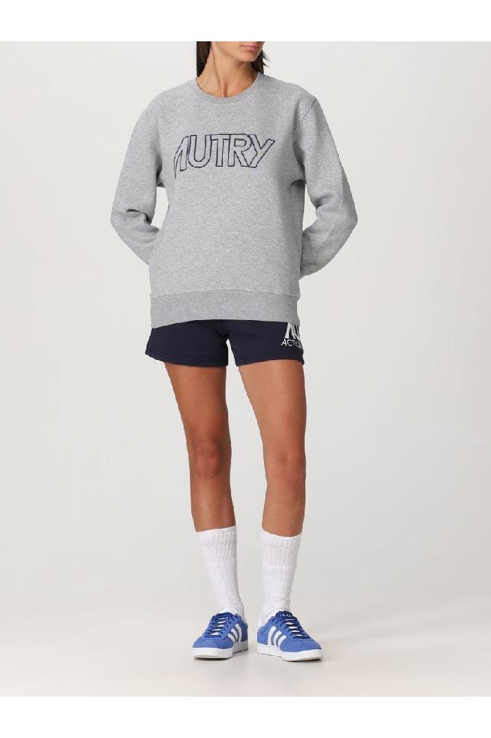 Autry오트리 여성 맨투맨 후드 Autry cotton sweatshirt with embroidery