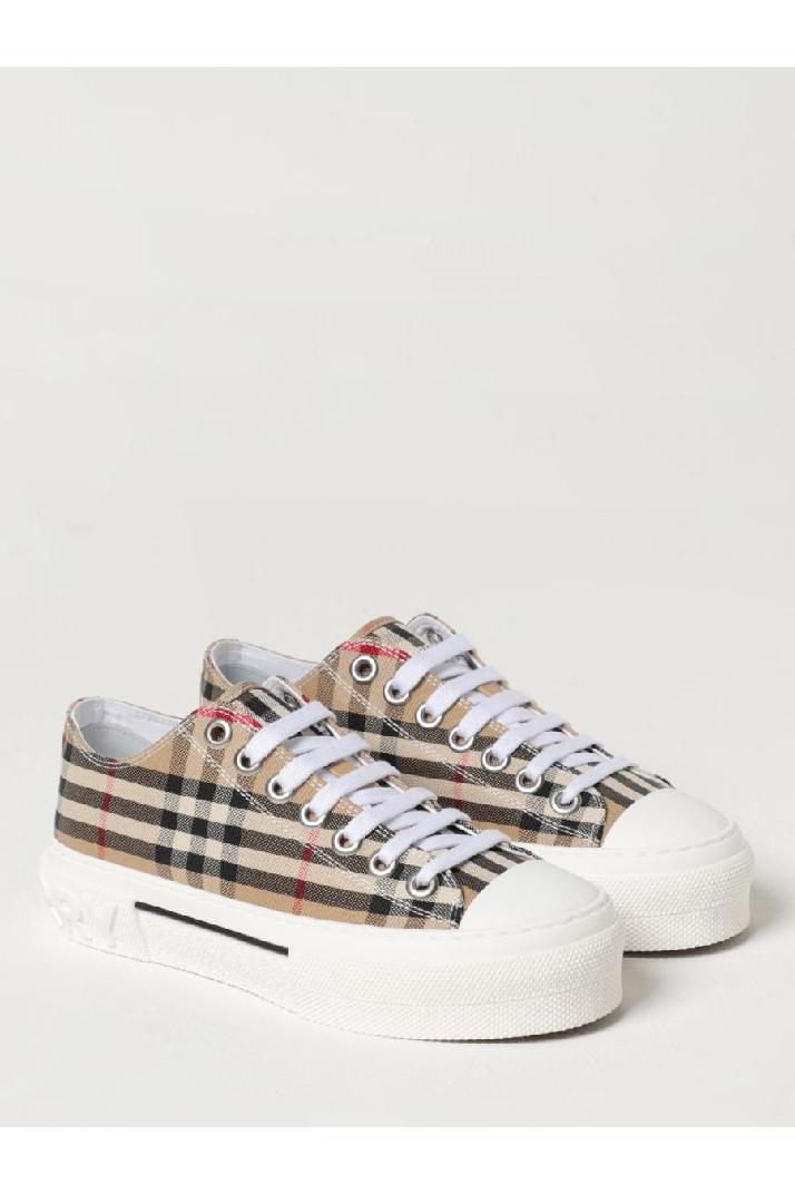 Burberry버버리 여성 스니커즈 Burberry sneakers in coated cotton