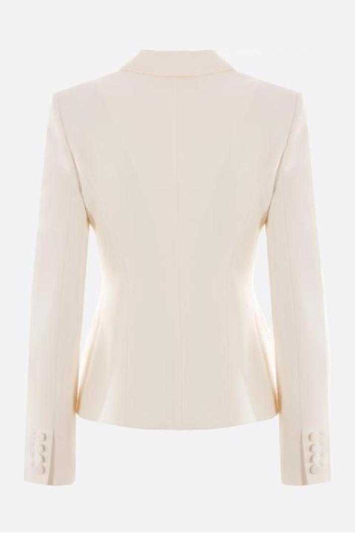 VALENTINO GARAVANI발렌티노 가라바니 여성 자켓 single-breasted Crepe Couture jacket with Rose inserts