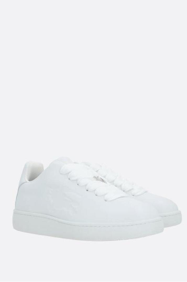 BURBERRY버버리 남성 스니커즈 Box smooth leather sneakers