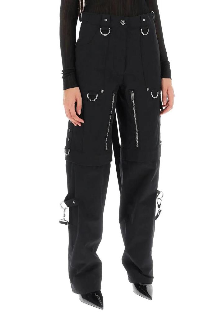 GIVENCHY지방시 여성 바지 convertible cargo pants with suspenders