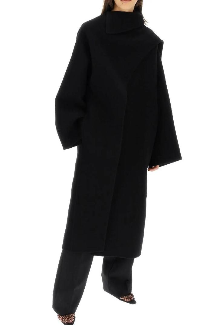 ALAIA알라이아 여성 코트 virgin wool scarf coat