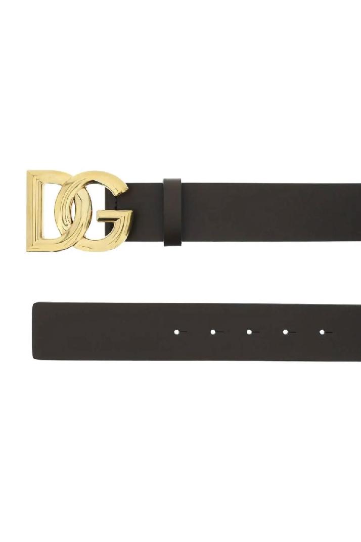 DOLCE &amp; GABBANA돌체앤가바나 남성 벨트 lux leather belt with dg buckle