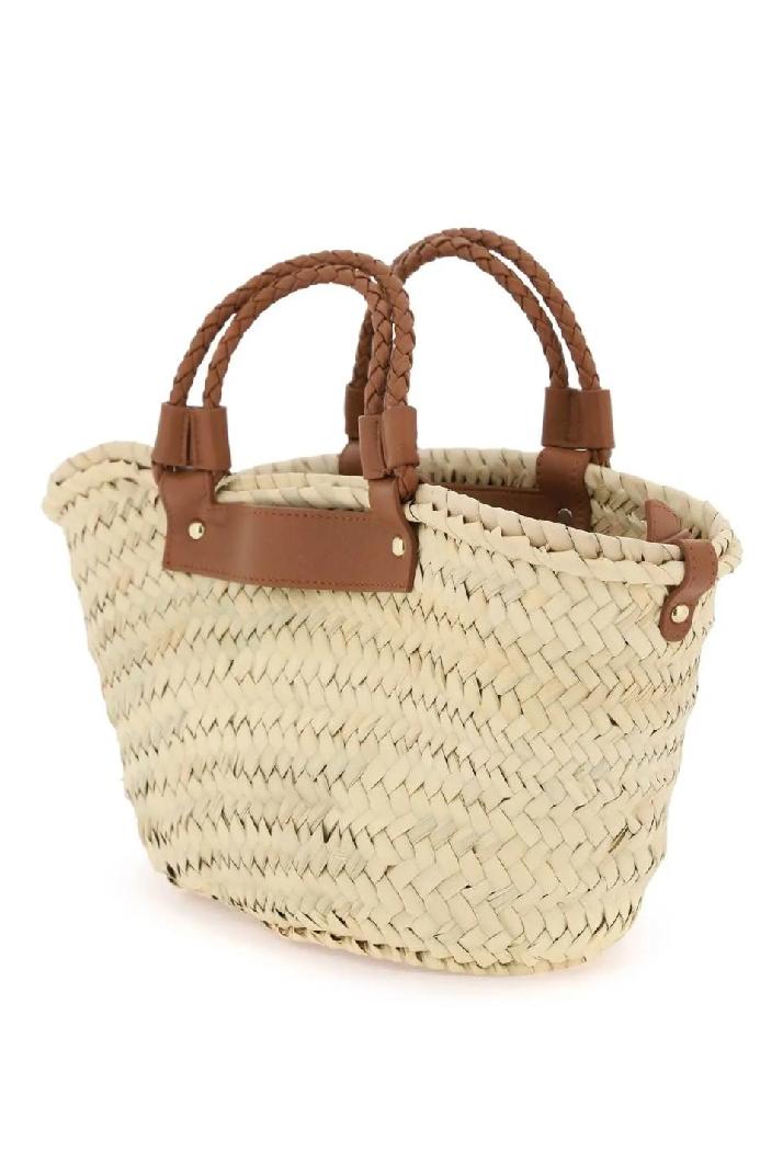 CASTANER까스따네르 여성 핸드백 raffia basket bag for