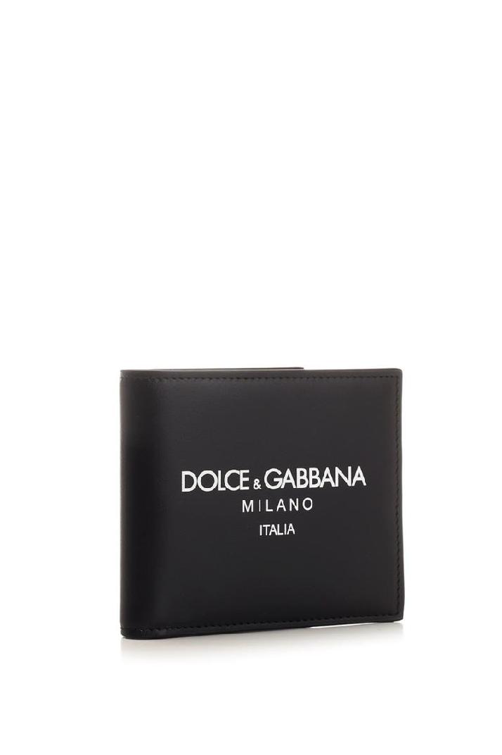 Dolce &amp; Gabbana돌체앤가바나 남성 지갑 Leather wallet with logo