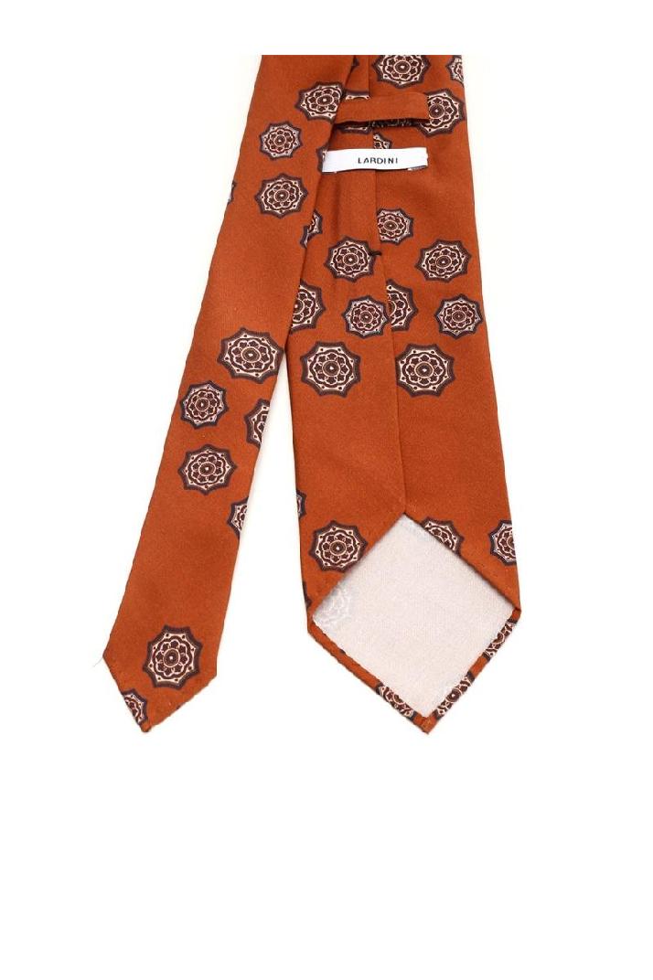 Lardini라르디니 남성 넥타이 Silk tie with Mandala