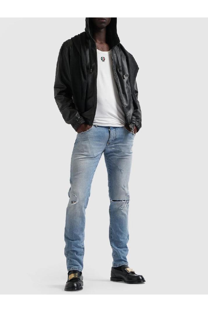 Dolce&amp;Gabbana돌체앤가바나 남성 청바지 Distressed denim jeans