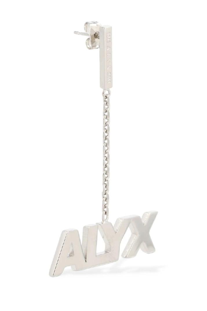 1017 Alyx 9sm알릭스 여성 귀걸이 Logo pendant mono earring