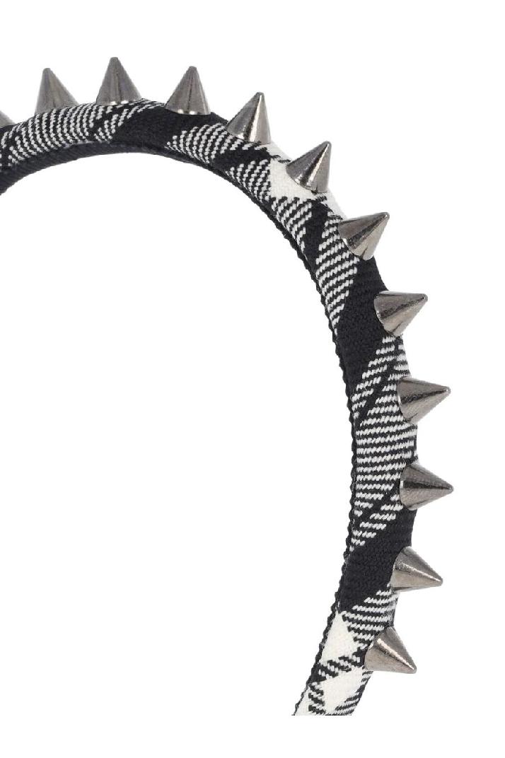 Alessandra Rich알레산드라 리치 여성 헤어밴드 Tartan headband w/ spikes