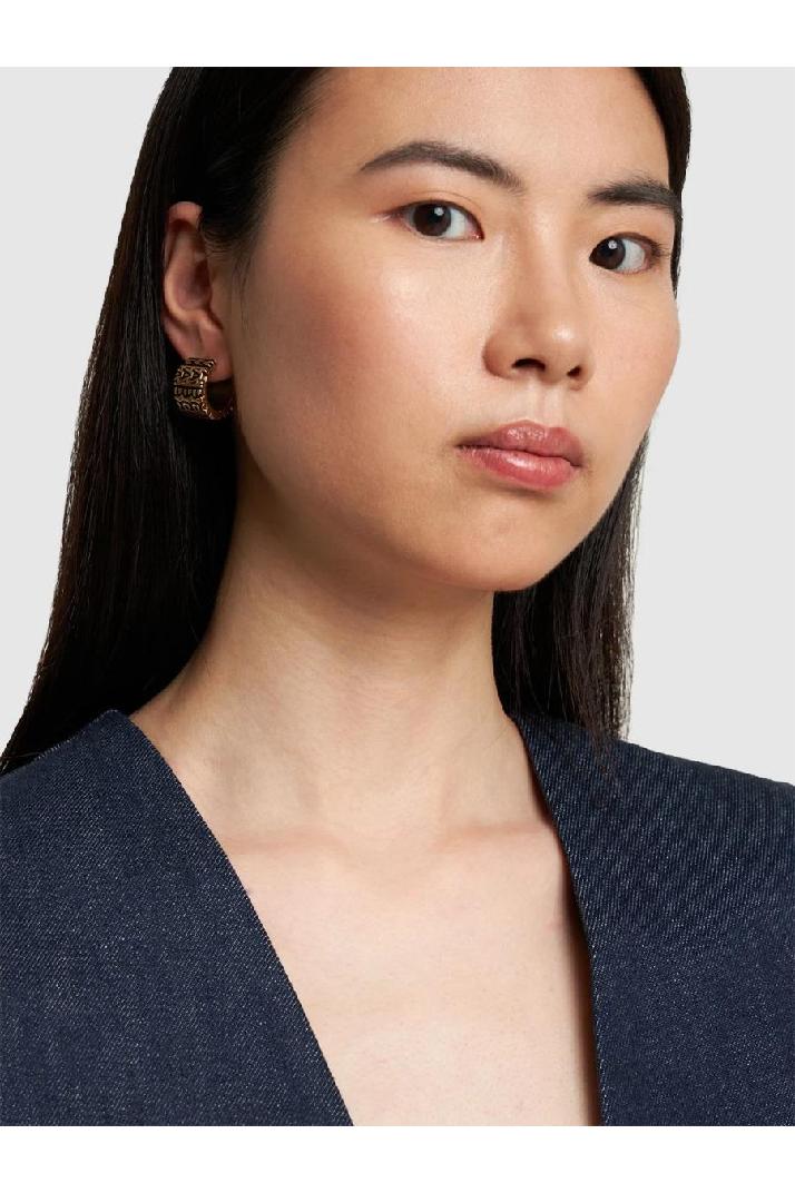 Marc Jacobs마크제이콥스 여성 귀걸이 Monogram engraved hoop earrings