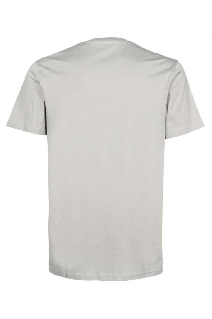 Moschino모스키노 남성 티셔츠 Moschino A0701 2041 LOGO-PRINT COTTON T-shirt - Grey