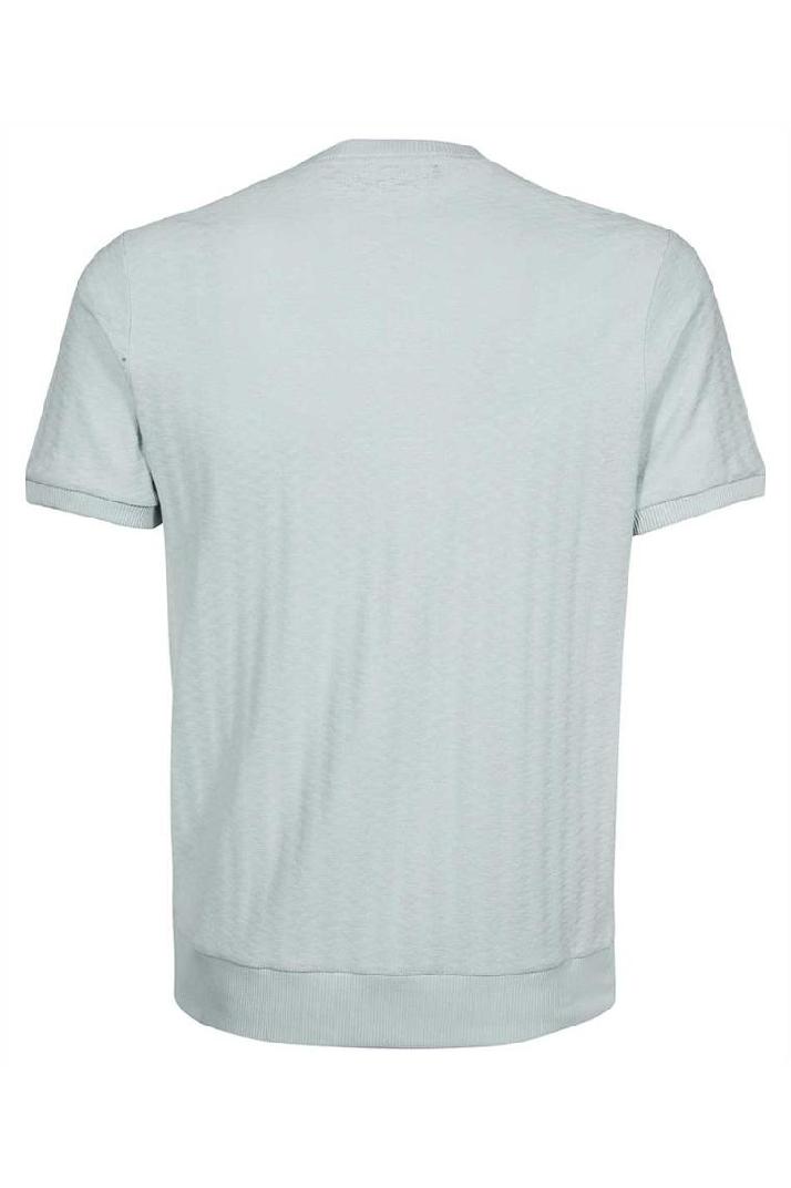 Moschino모스키노 남성 티셔츠 Moschino A0715 2045 HAWAIIAN PRINT JACQUARD JERSEY T-shirt - Grey