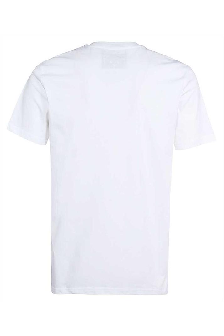 Moschino모스키노 남성 티셔츠 Moschino V0712 5241 LOGO-PRINT COTTON T-shirt - White