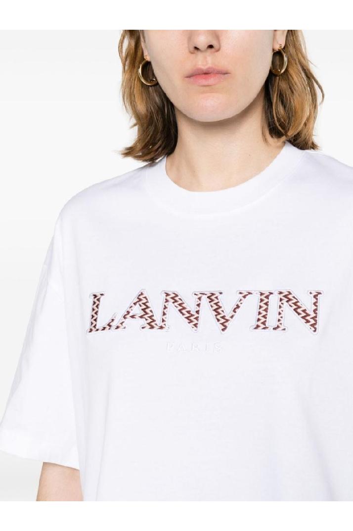 LANVIN랑방 여성 티셔츠 LOGO COTTON T-SHIRT