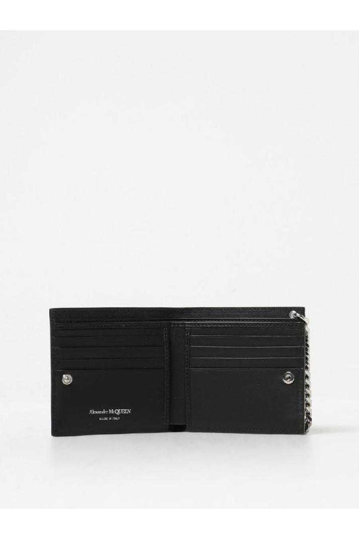 Alexander Mcqueen알렉산더맥퀸 남성 지갑 Alexander mcqueen leather wallet with all-over studs