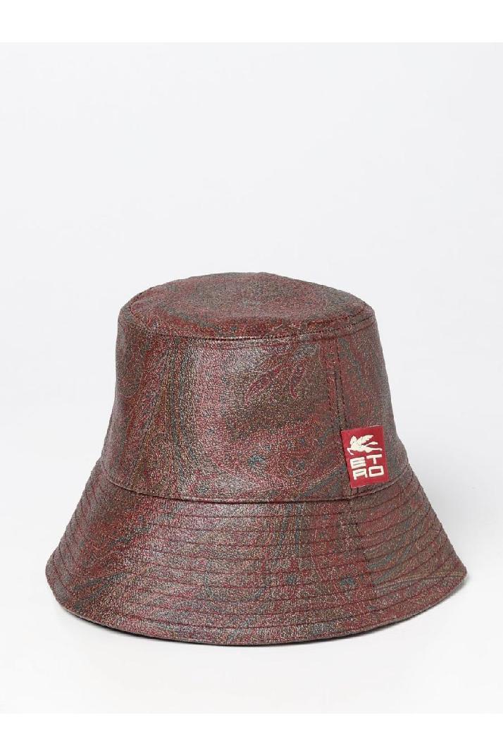 Etro에트로 여성 모자 Etro paisley hat in coated cotton