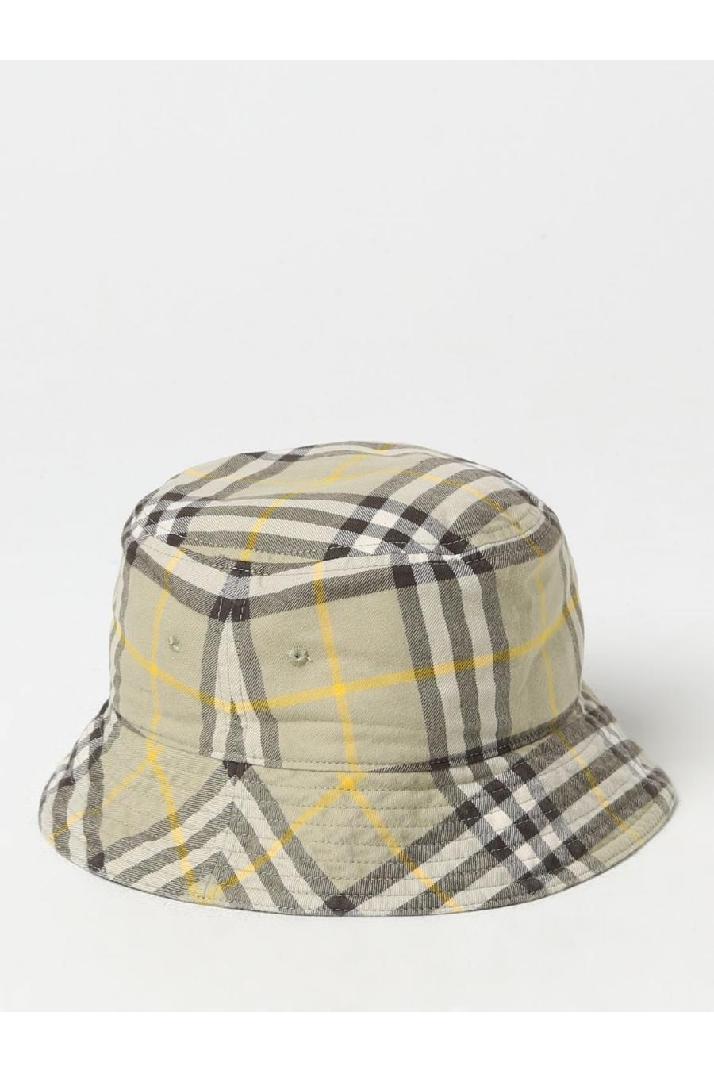 Burberry버버리 남성 모자 Burberry hat in cotton with burberry check print