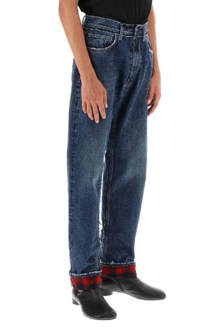 MAISON MARGIELA메종 마르지엘라 남성 청바지 pendleton jeans with inserts